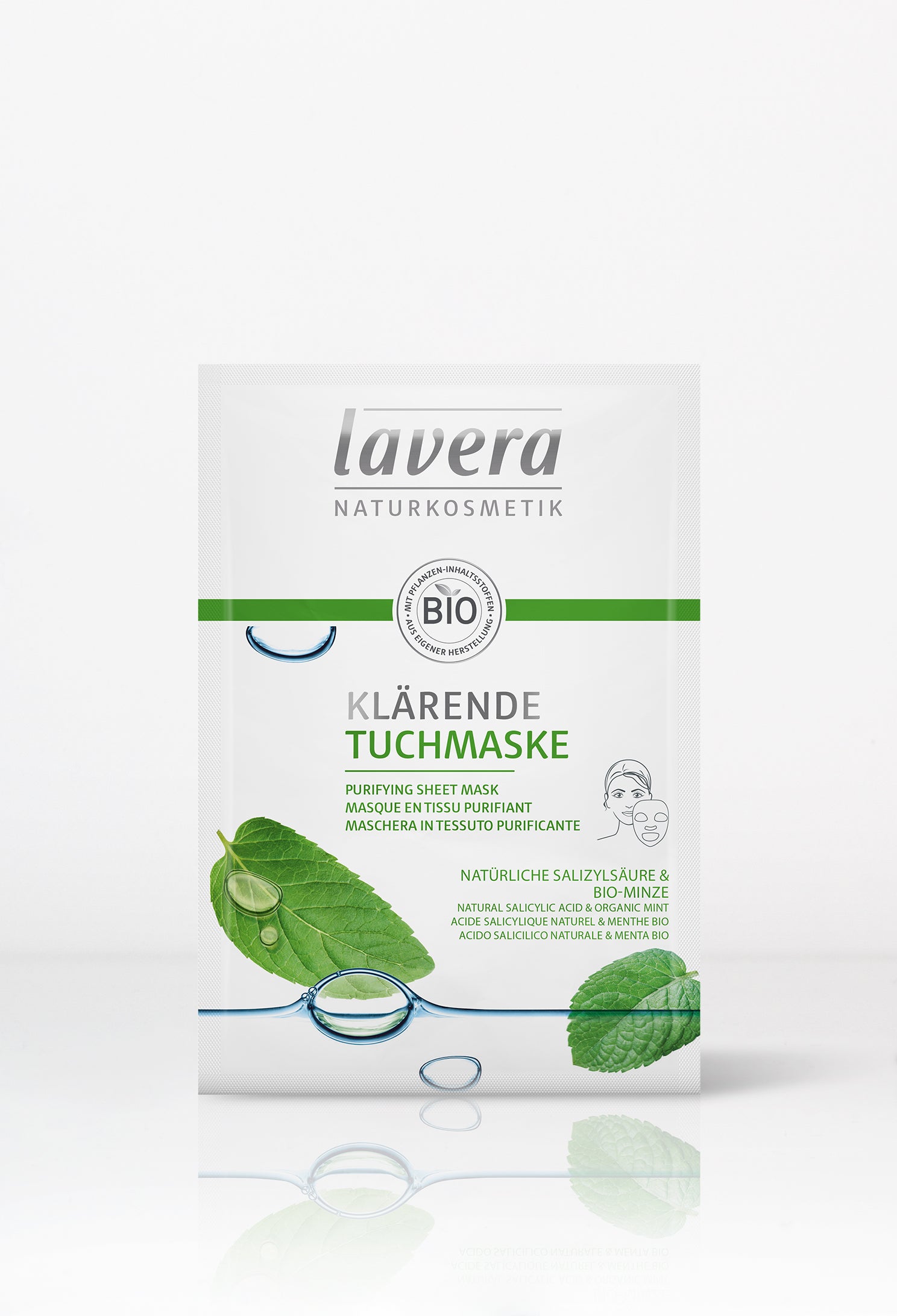 lavera Purifying sheet mask