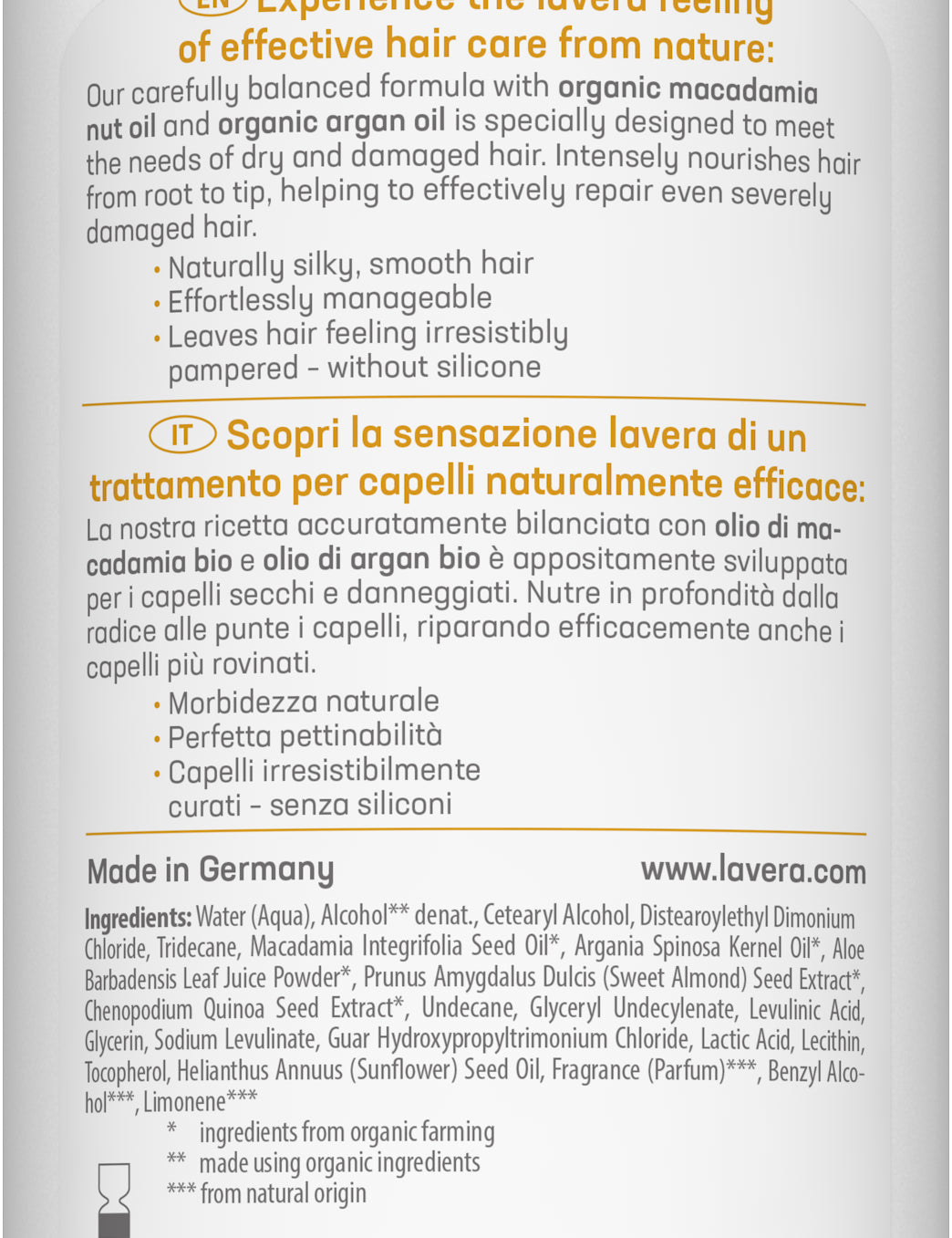 lavera Pflegespülung Repair & Tiefenpflege