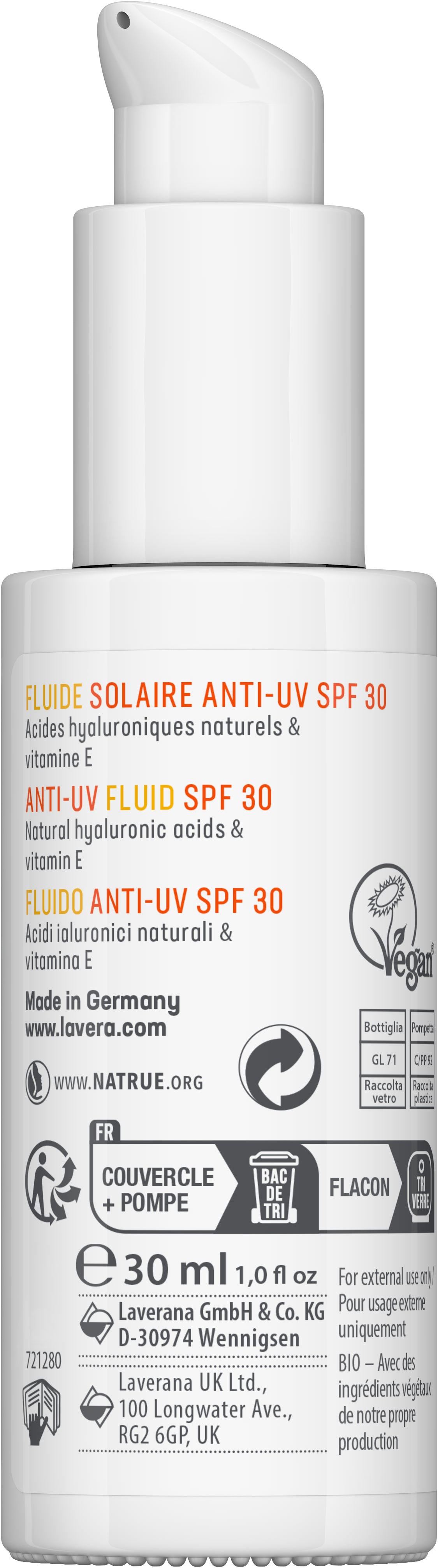 lavera Anti-UV Fluid SPF 30