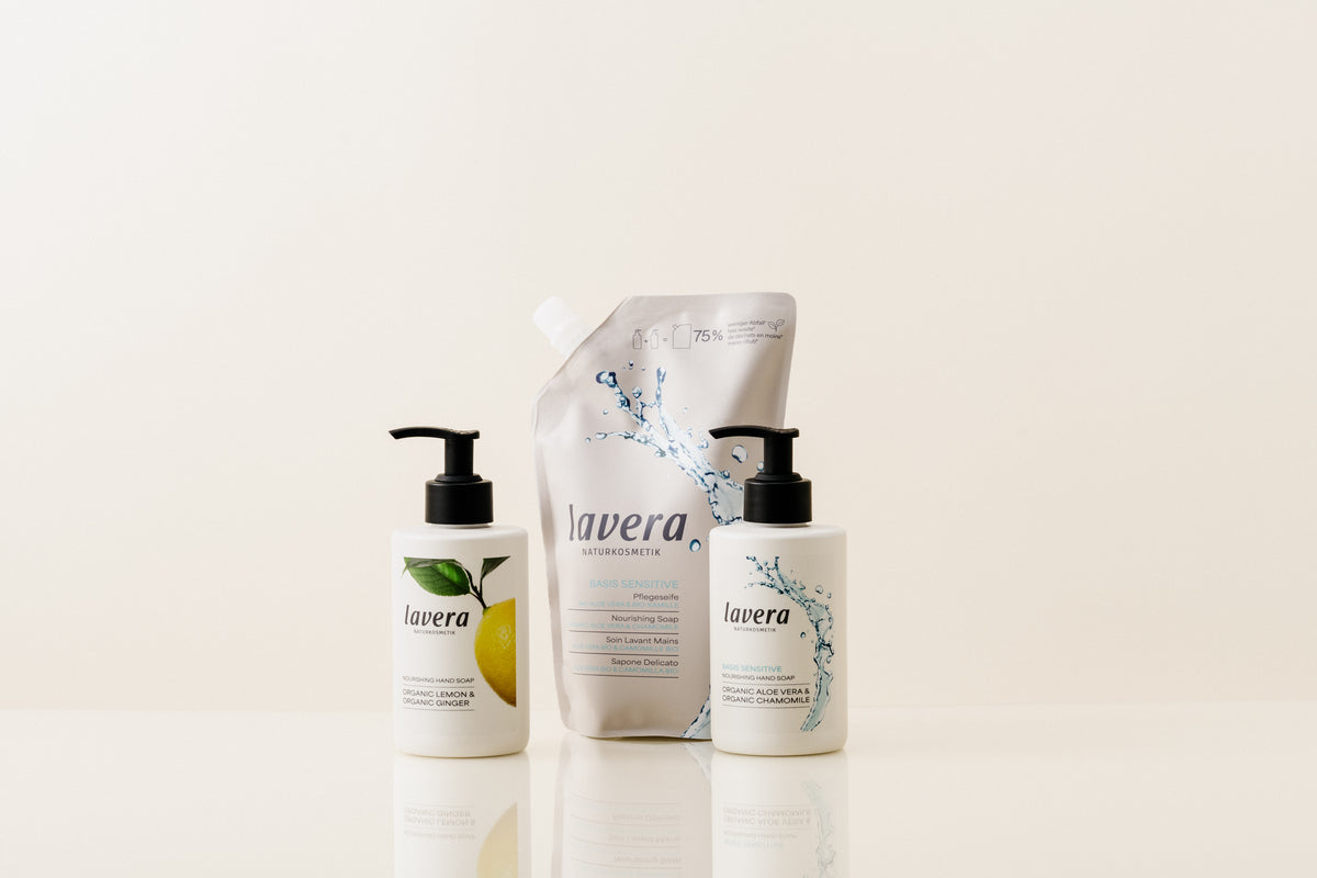 basis sensitive and lemon cleansing soap