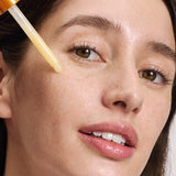 lavera Glow By Nature Vitamin C Boost Serum during application