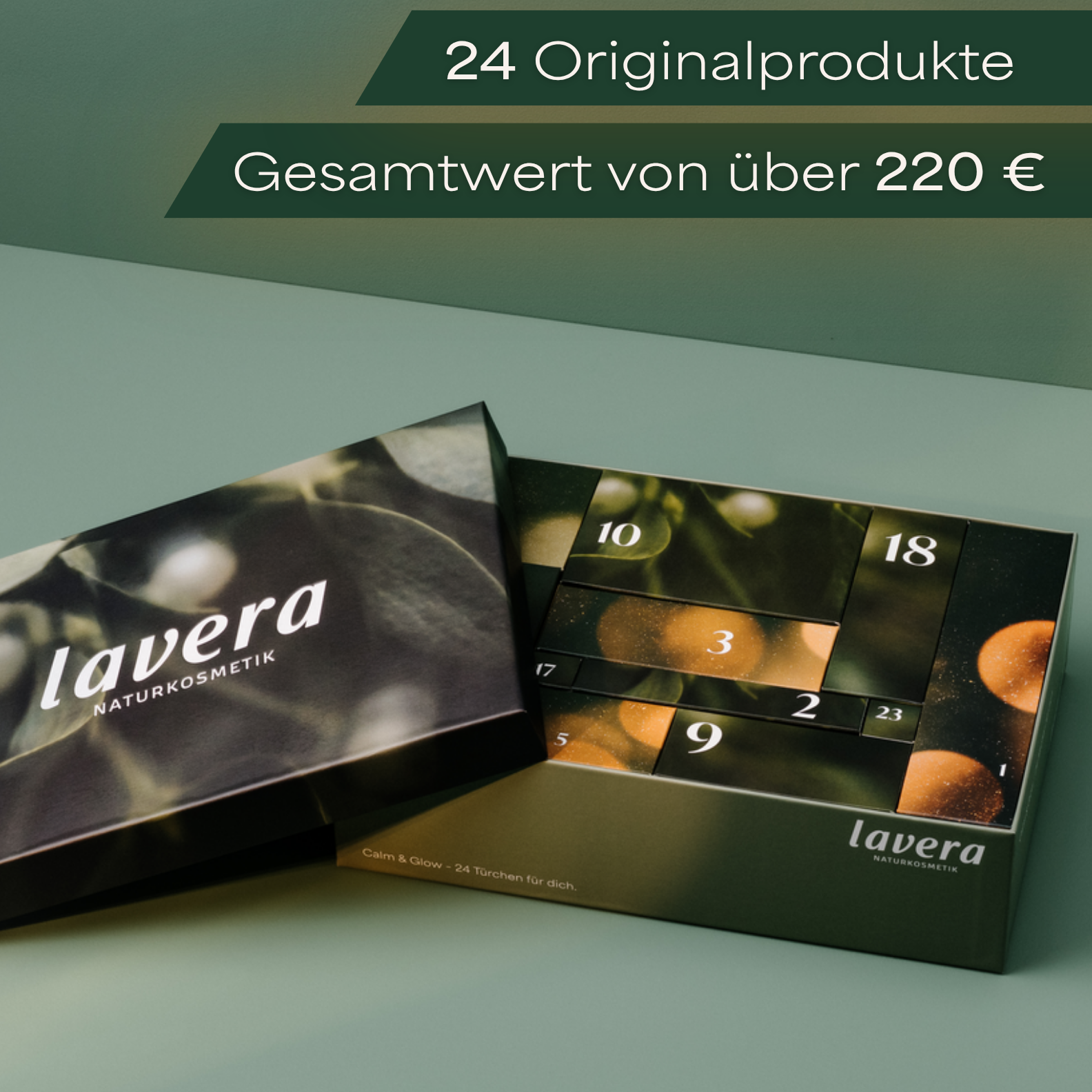 lavera Beauty Adventskalender 2026 - Calm & Glow