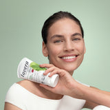 lavera Pure Beauty 3in1 Wash Scrub Mask during application