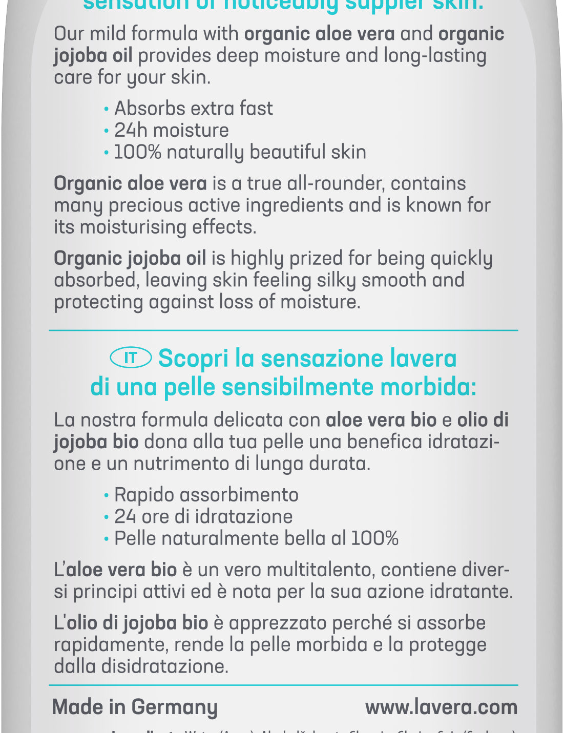 lavera basis sensitive Bodylotion Express