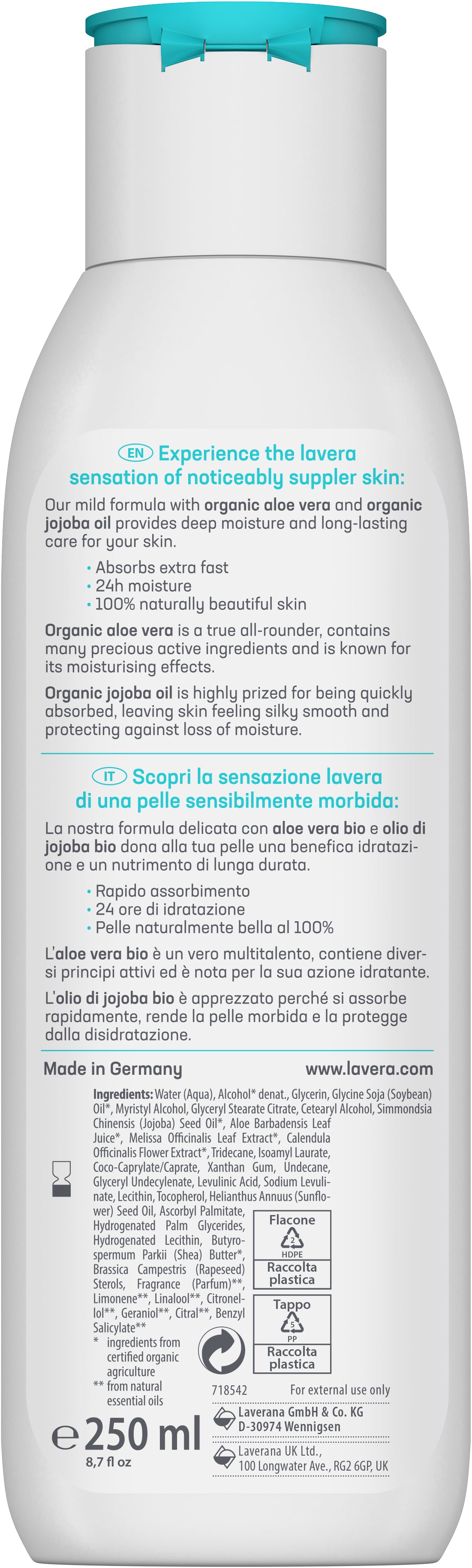 lavera basis sensitive Bodylotion Express