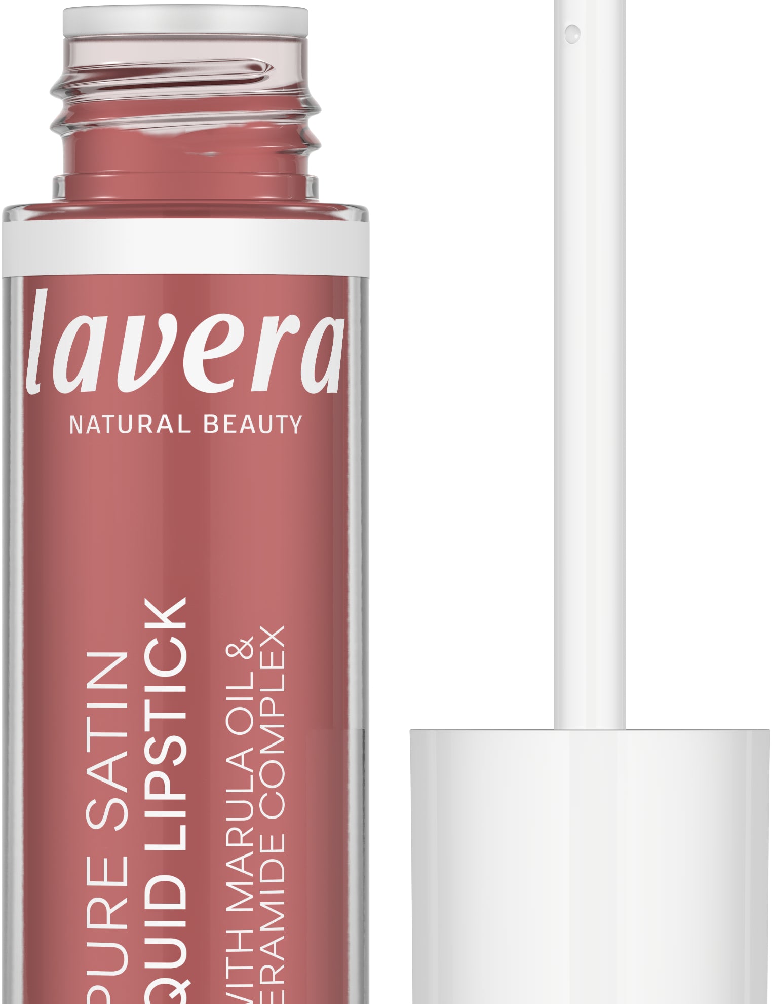 lavera Pure Satin Liquid Lipstick -Nude Petal 02-