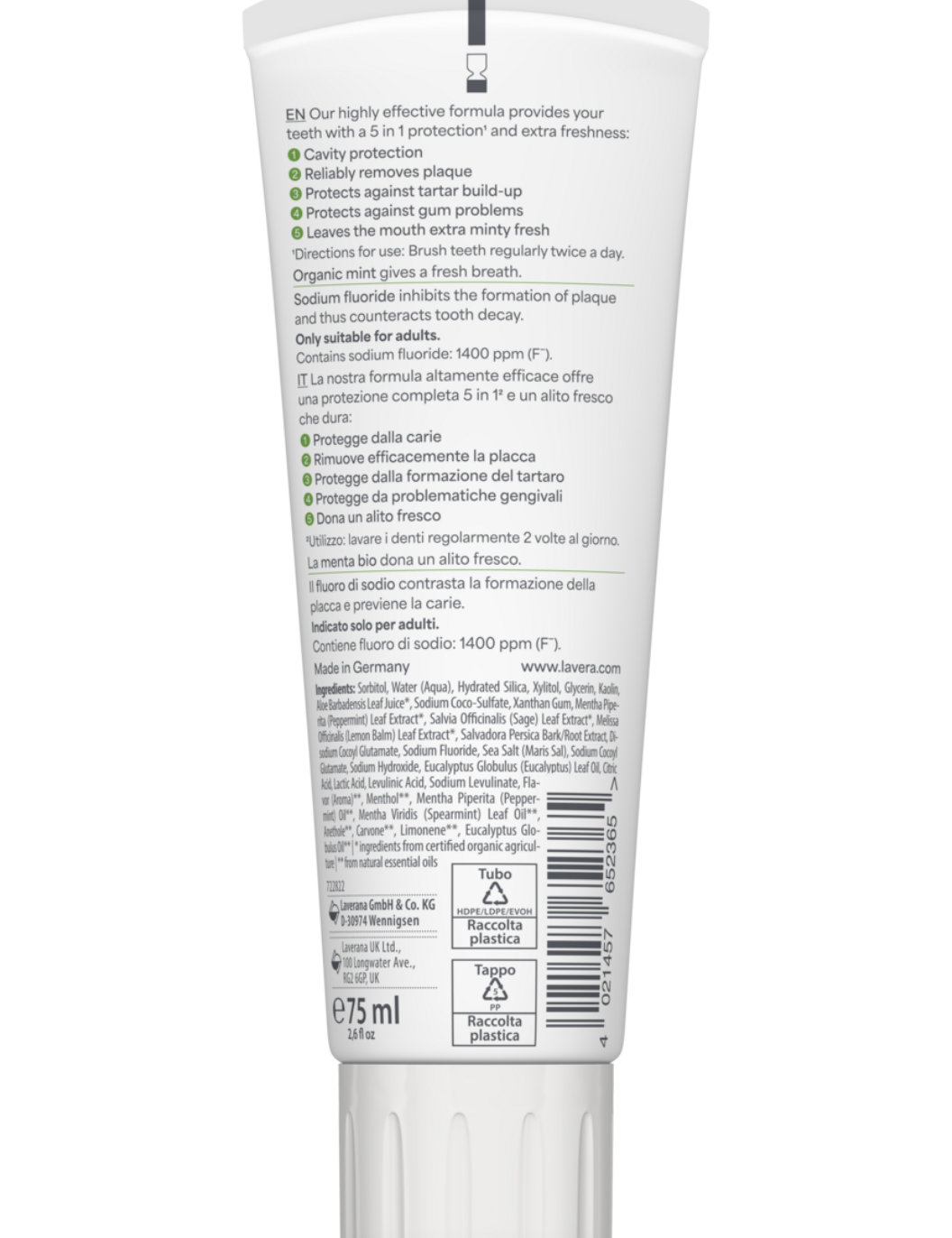 lavera Toothpaste Complete Care