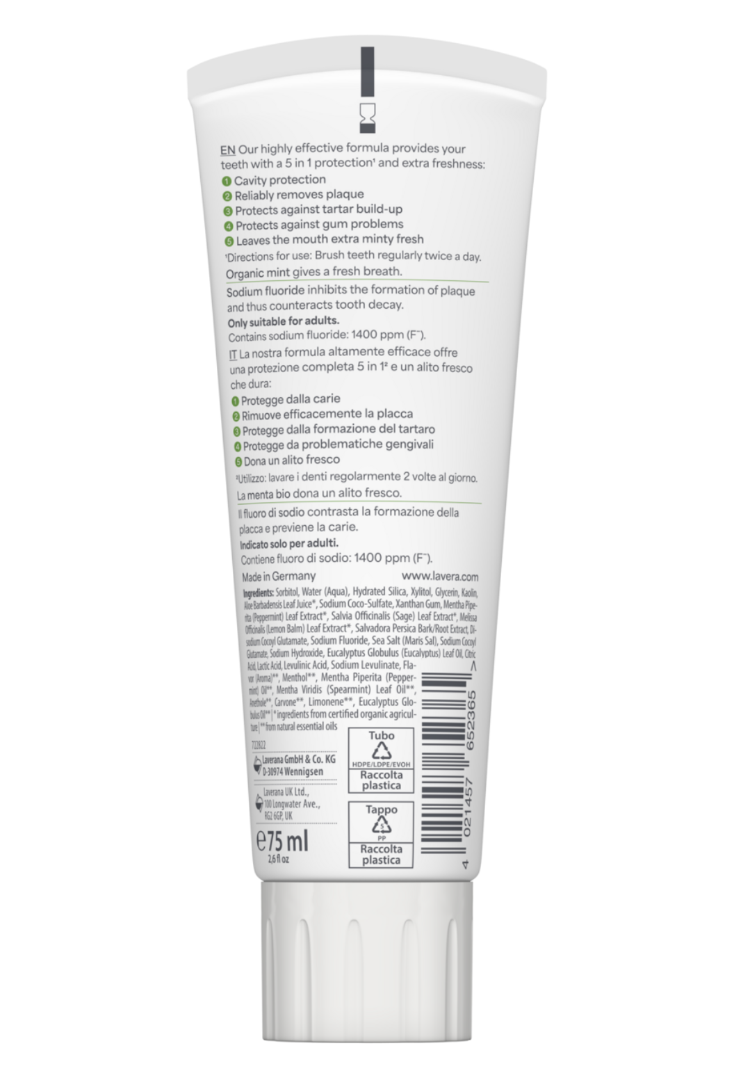lavera Toothpaste Complete Care