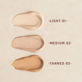 lavera Vitamin Skin Tint -Tanned 03- during application
