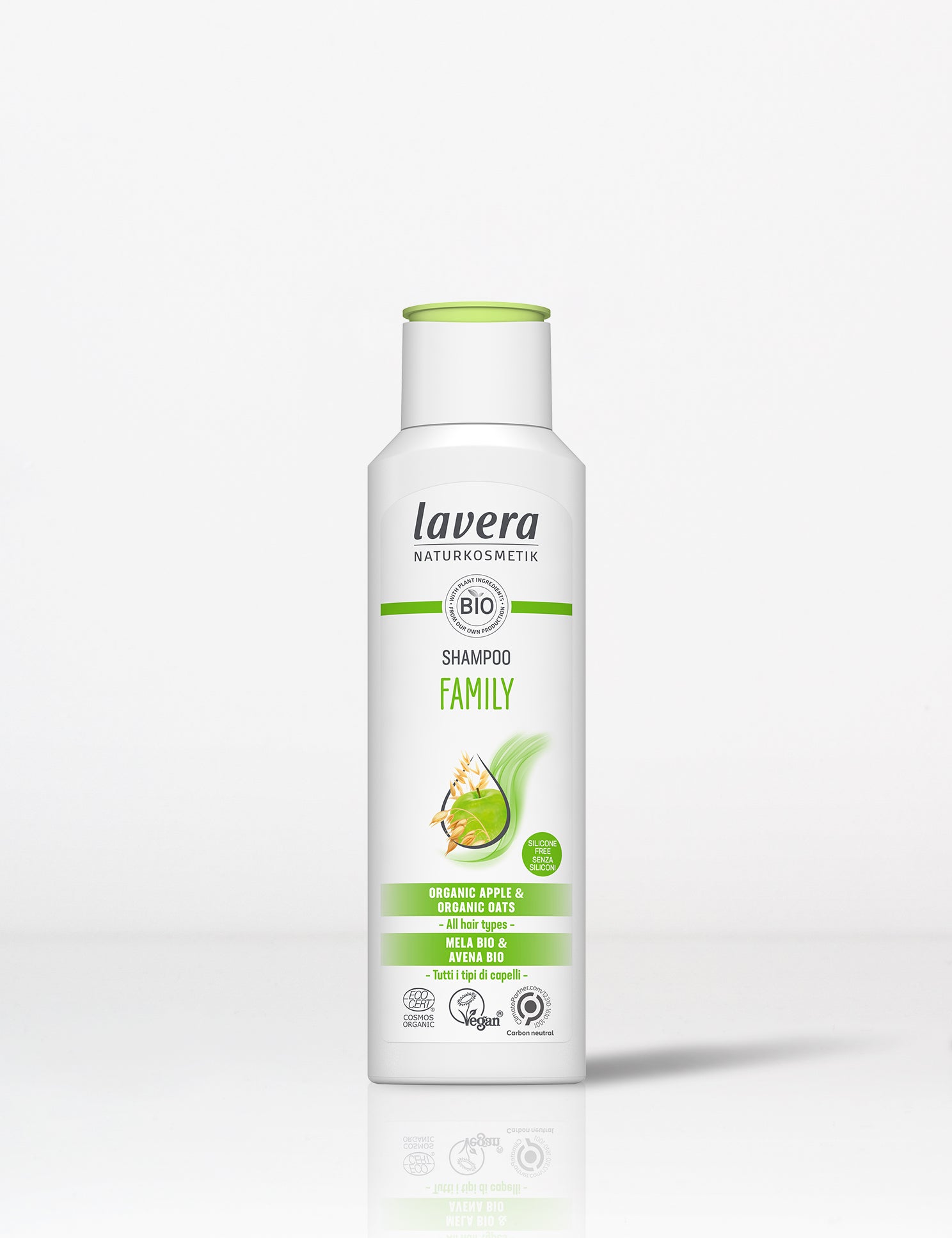 lavera Pflegeshampoo Family