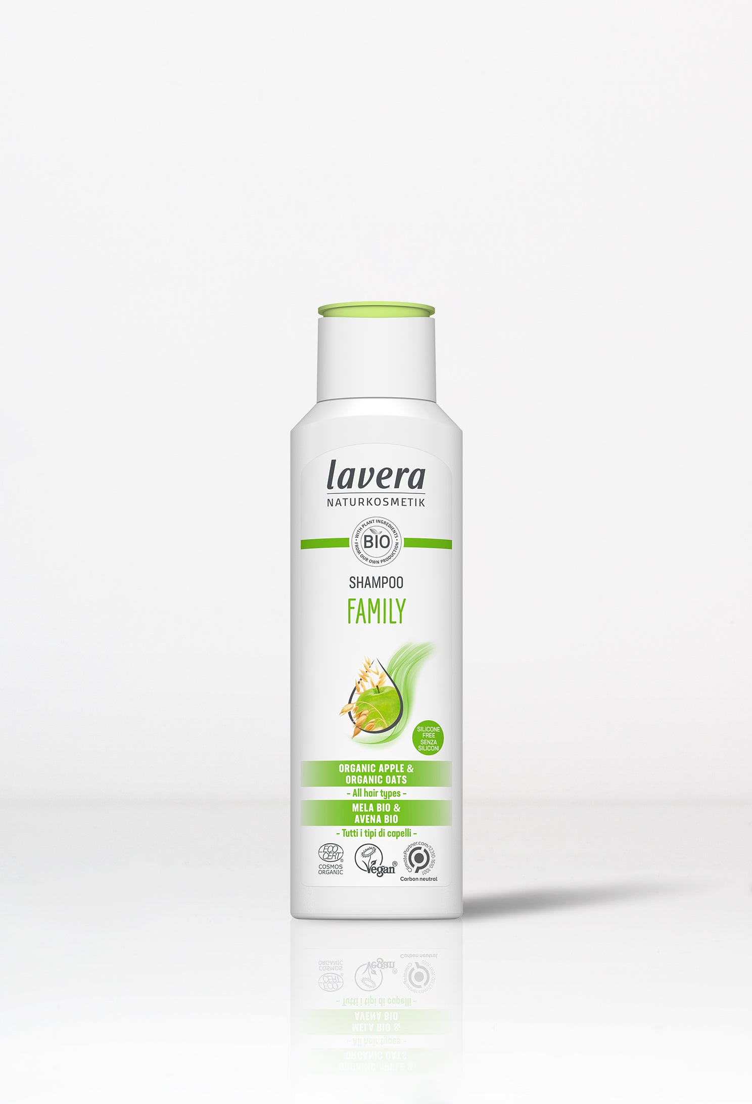 lavera Pflegeshampoo Family