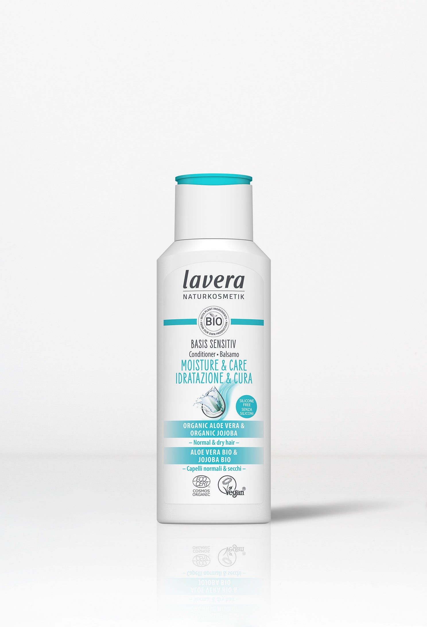 lavera basis sensitive PflegespÃ¼lung Feuchtigkeit & Pflege