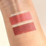 lavera Floral Cream Blush -Rose Charm 01- during application