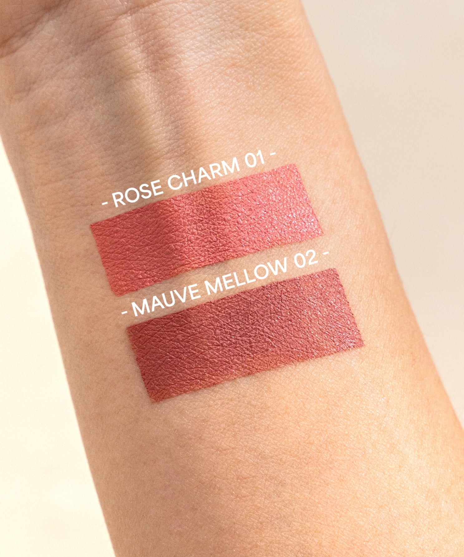 lavera Floral Cream Blush -Rose Charm 01- during application