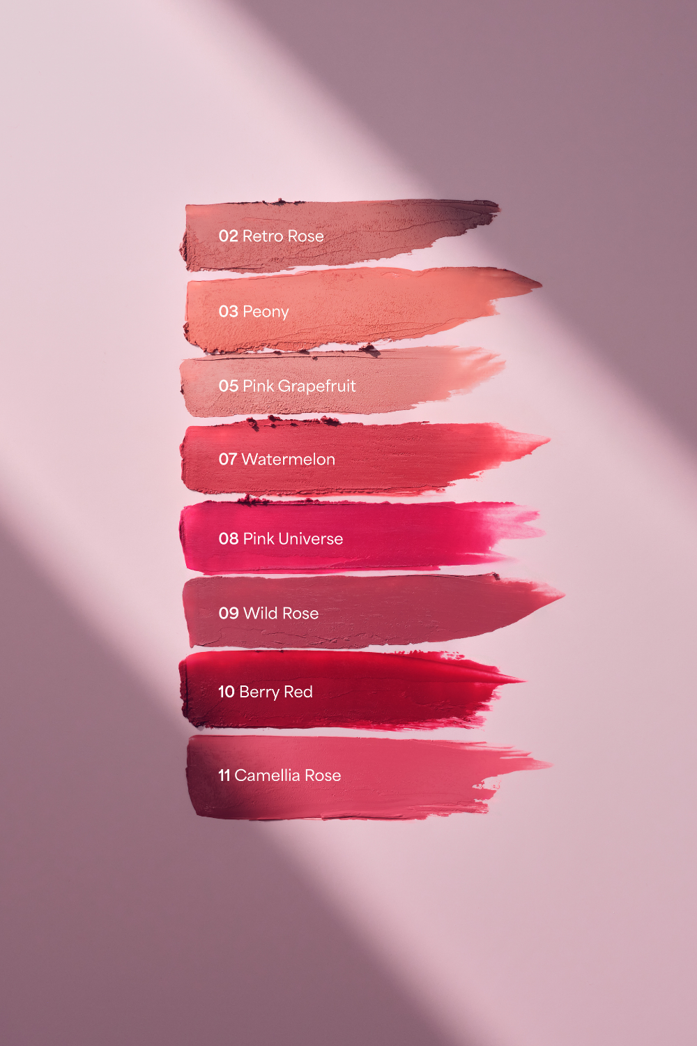 lavera Cream Glow Lipstick -Camellia Rose 11- during application