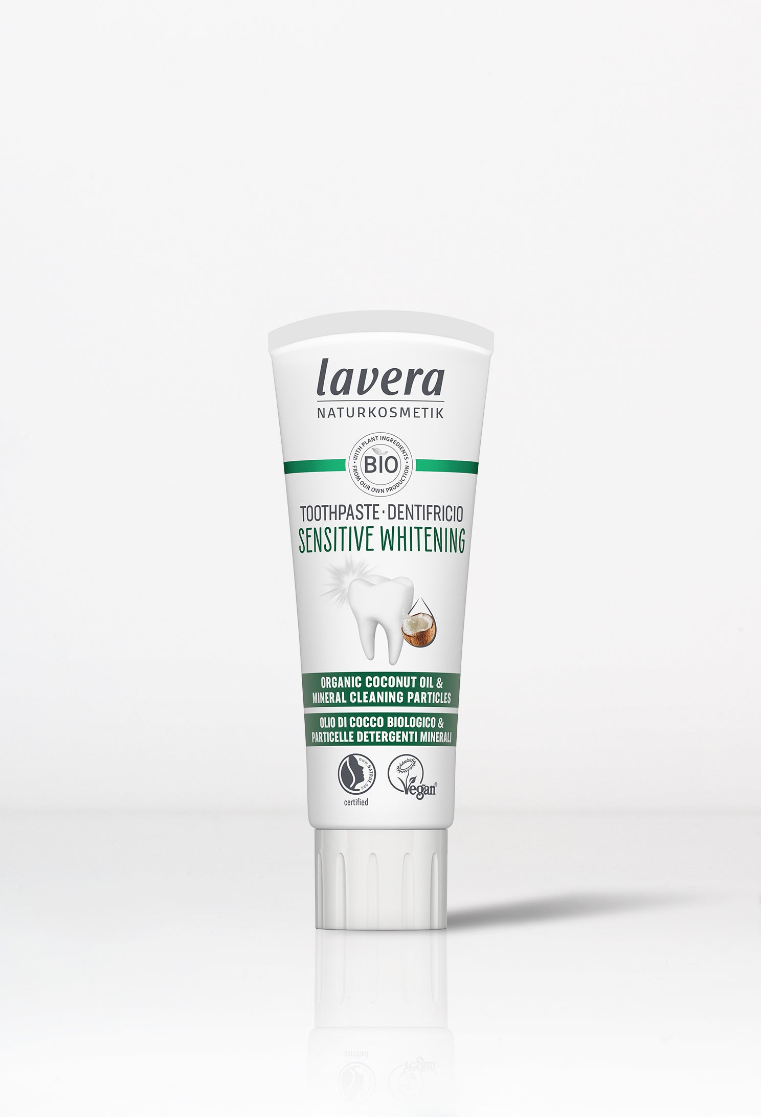 lavera Zahncreme Sensitive Whitening