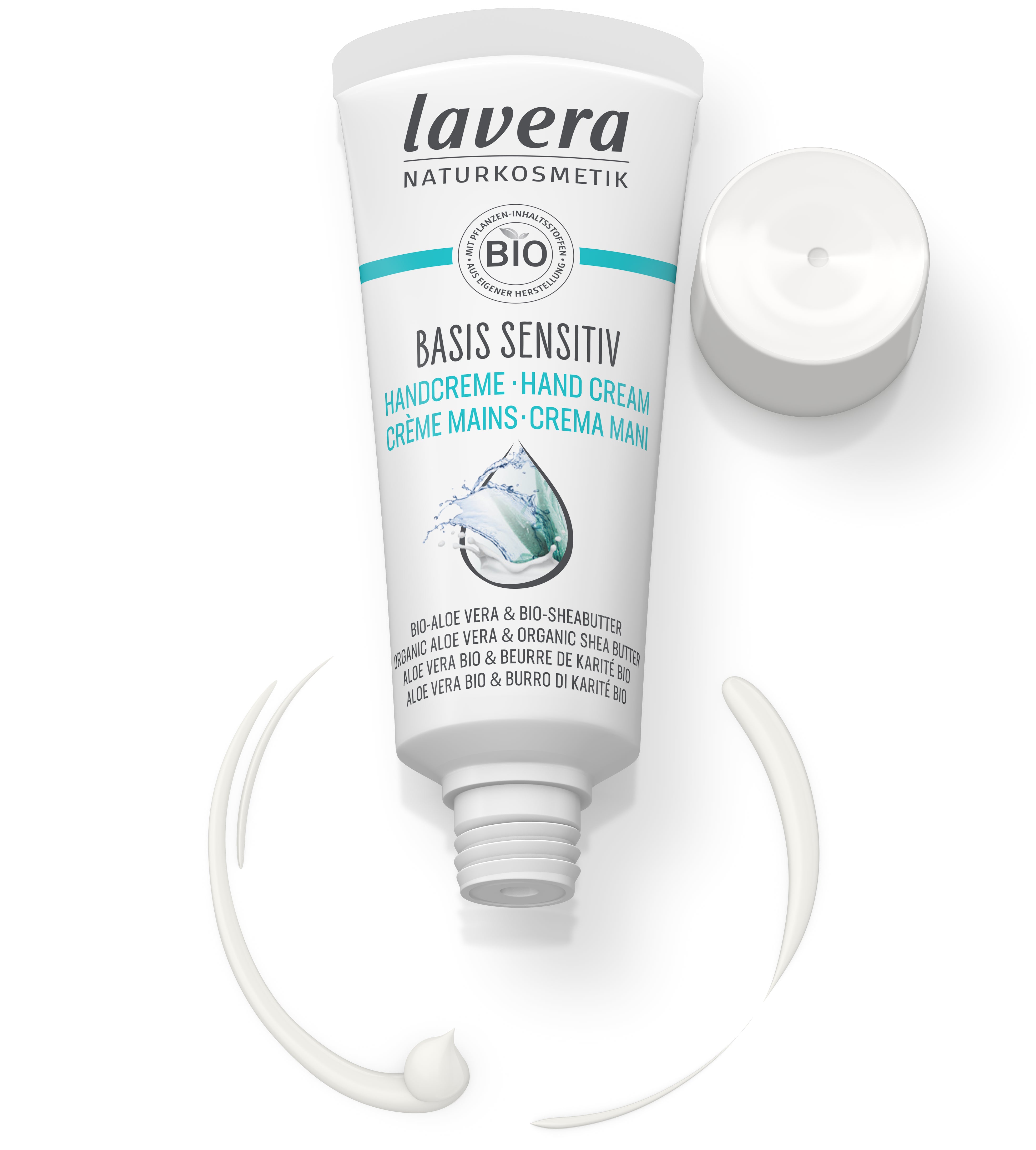 lavera Travel size basis sensitive hand cream