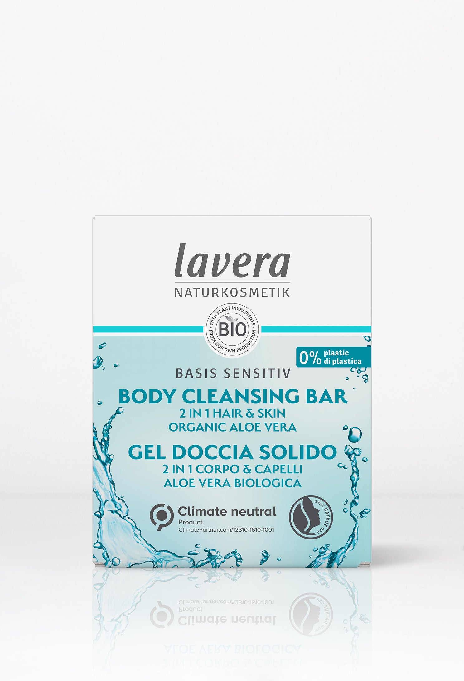 lavera Body Cleansing Bar 2 in 1 basis sensitiv