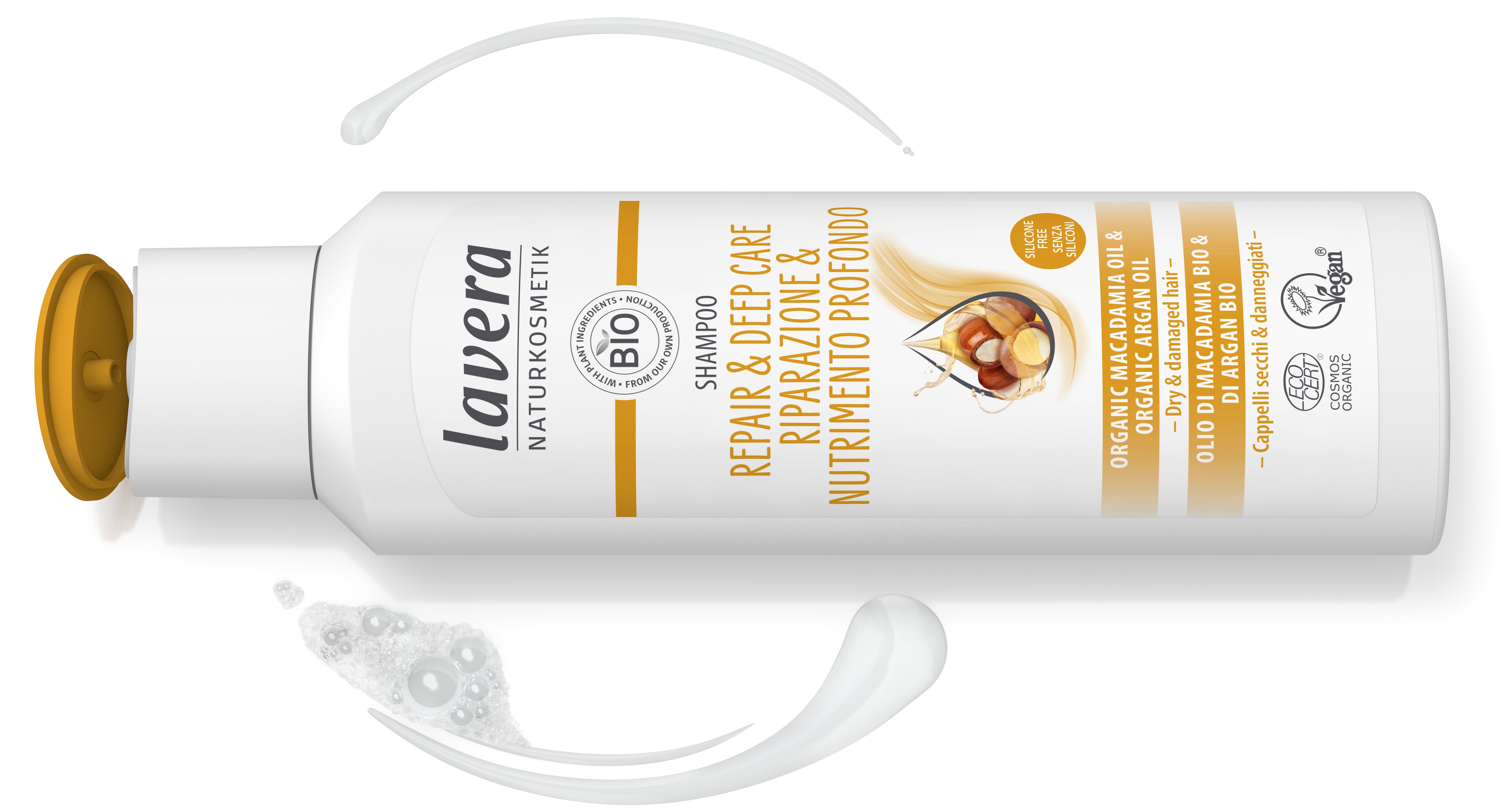 lavera Pflegeshampoo Repair & Tiefenpflege