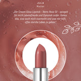 lavera Cream Glow Lipstick -Retro Rose 02-