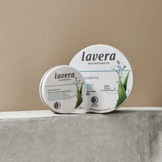 Basis Sensitive cream full size and travel size