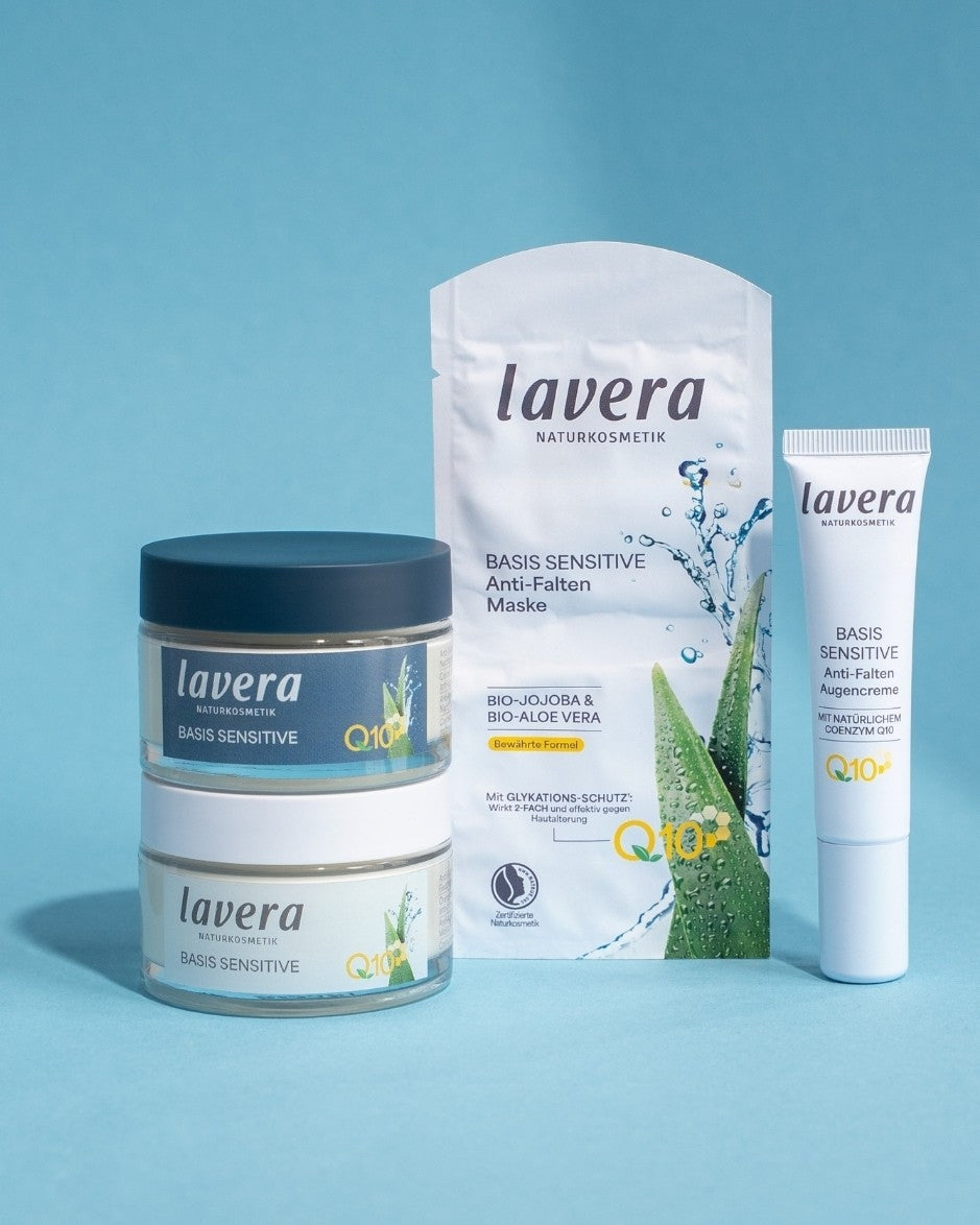 basis sensitive Q10 Range: Day, night, eye care and anti-wrinkle mask