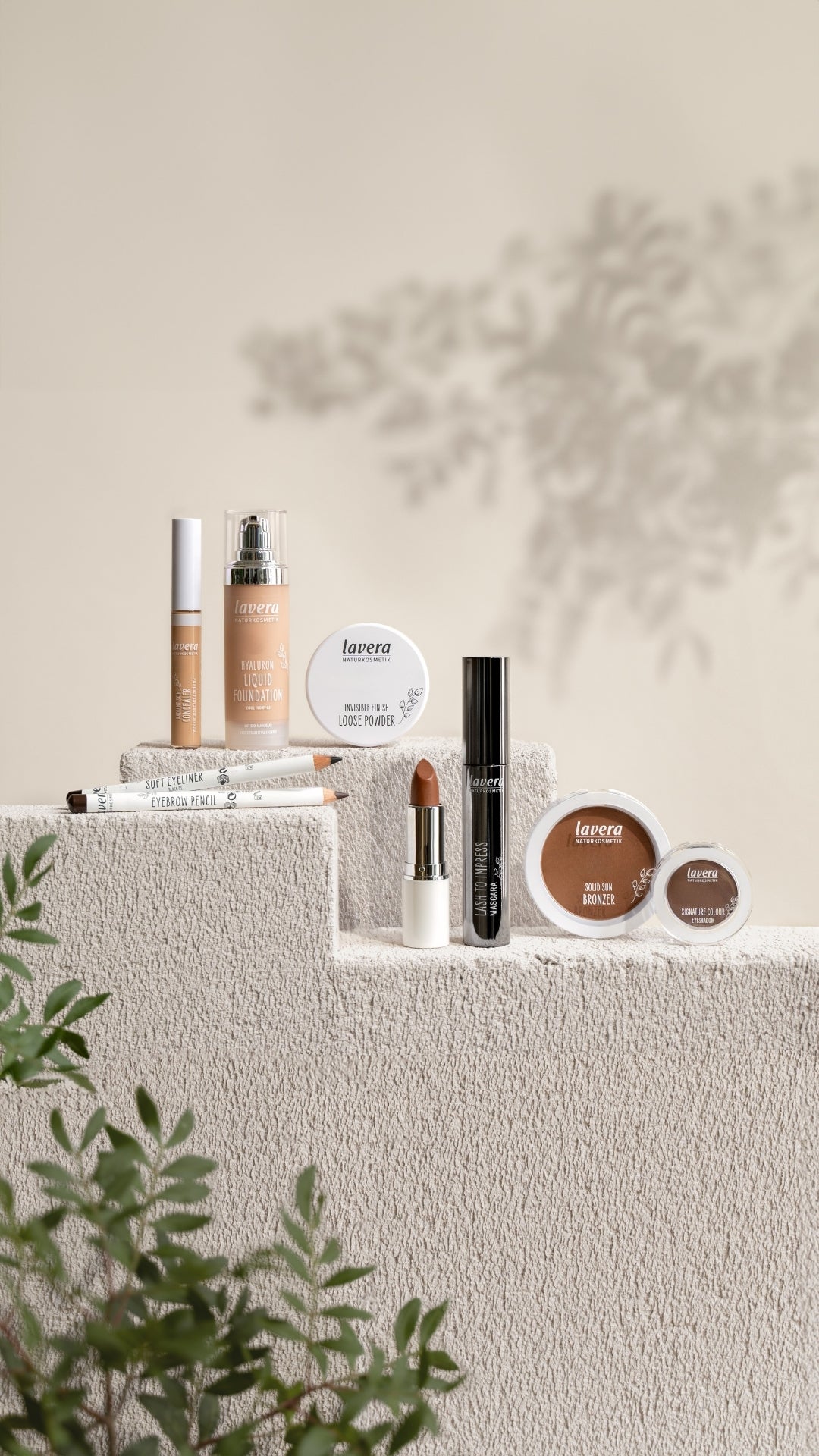 Different make-up products