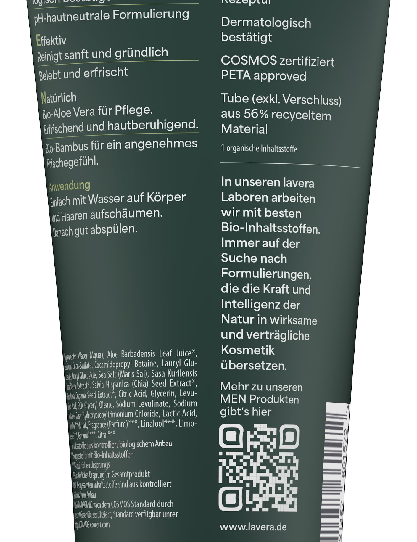 lavera Men sensitive Moisturising Cream