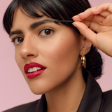 lavera Eyebrow Powder Duo during application
