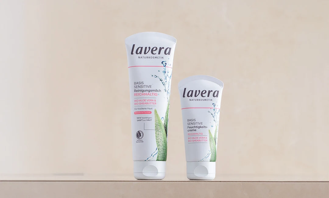 Rich care and cleansing products from the basis sensitive range