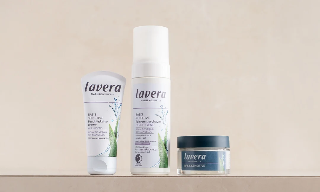 Soothing care and cleansing products from the basis sensitive range