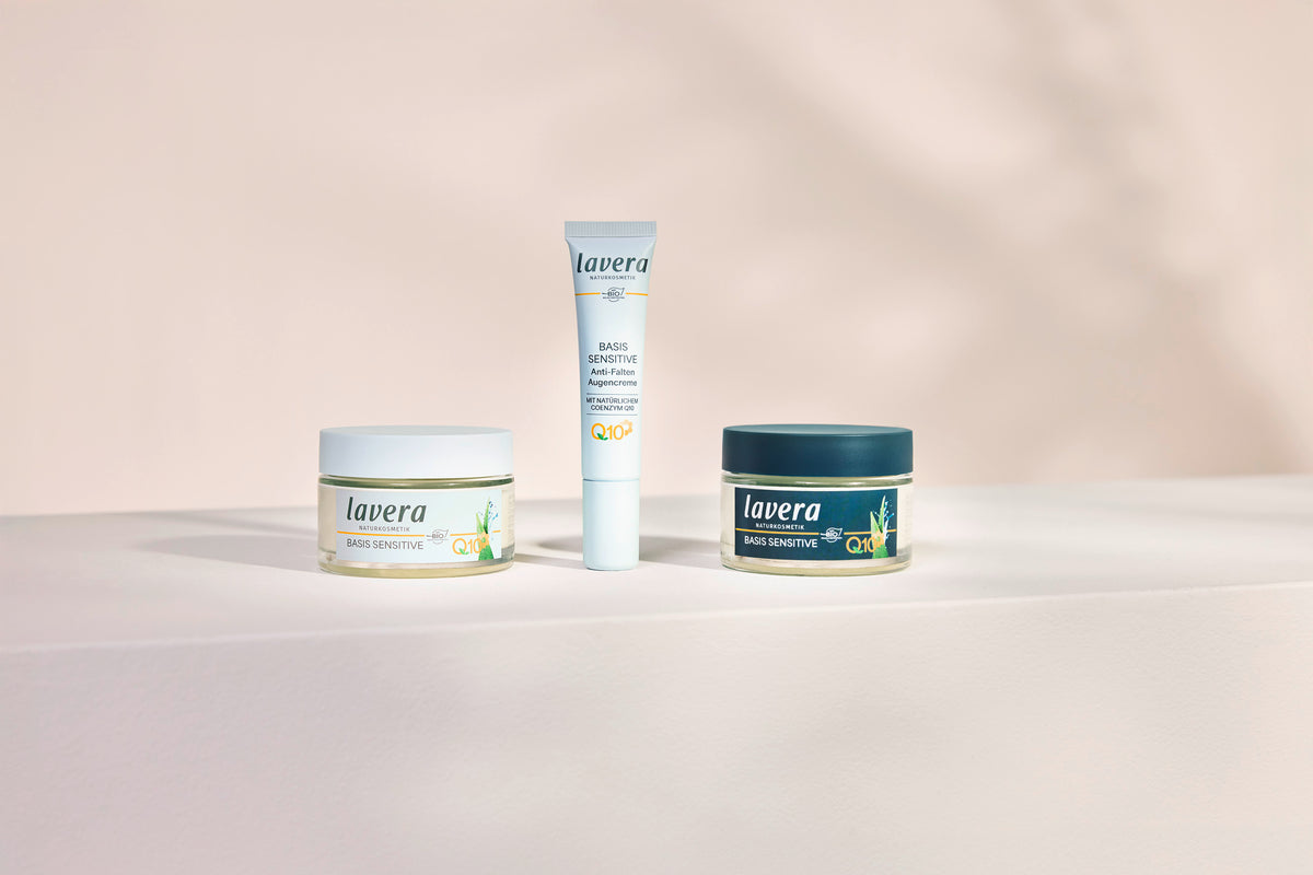 basis sensitve Q10 Range: Day, eye and night care