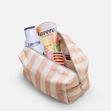 lavera Cosmetic Bag – Sunset Stripes during application