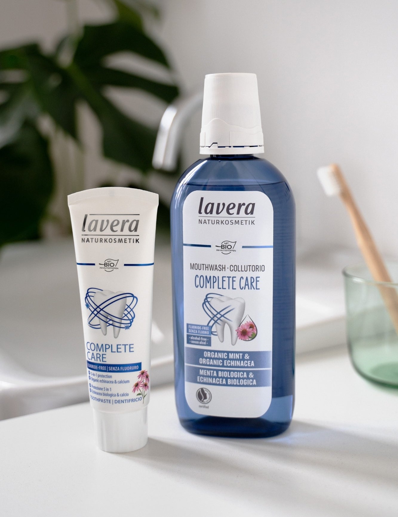 lavera Mouthwash Complete Care Fluoride-Free
