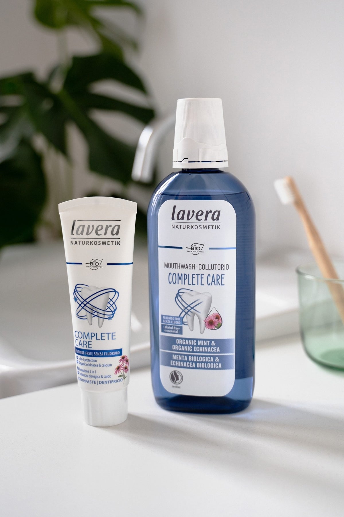 lavera Mouthwash Complete Care Fluoride-Free