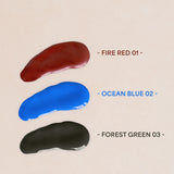 lavera Liquid Elements Eyeliner -Forest Green 03- during application