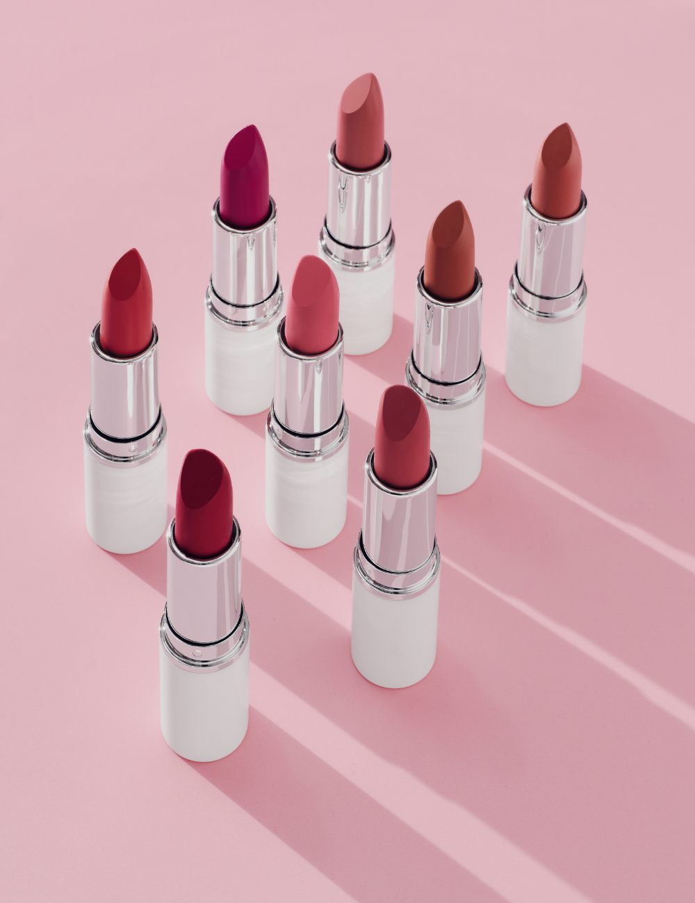lavera Cream Glow Lipstick -Berry Red 10- during application