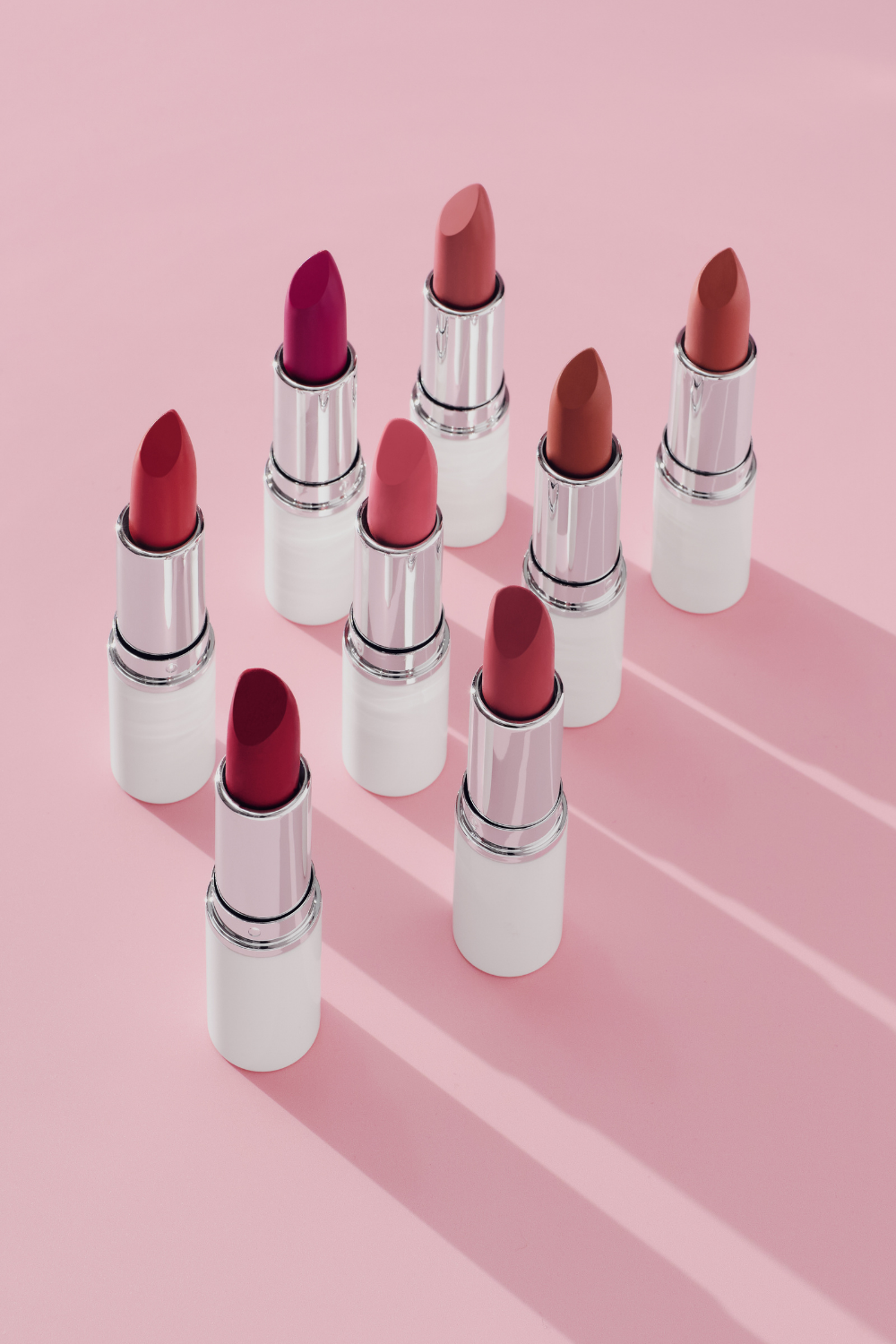 lavera Cream Glow Lipstick -Berry Red 10- during application