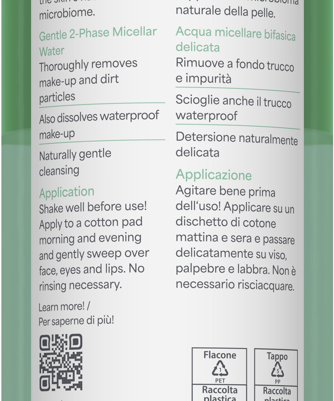 lavera 2-Phase micellar water
