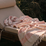 lavera Beach Towel – Sunset Stripes