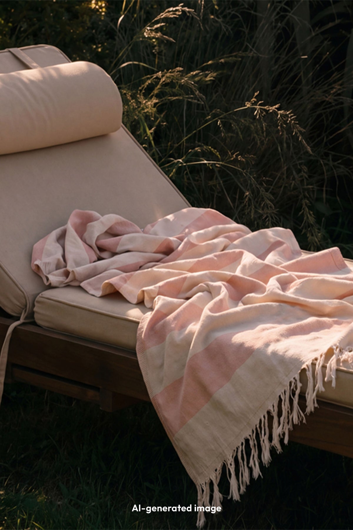 lavera Beach Towel – Sunset Stripes
