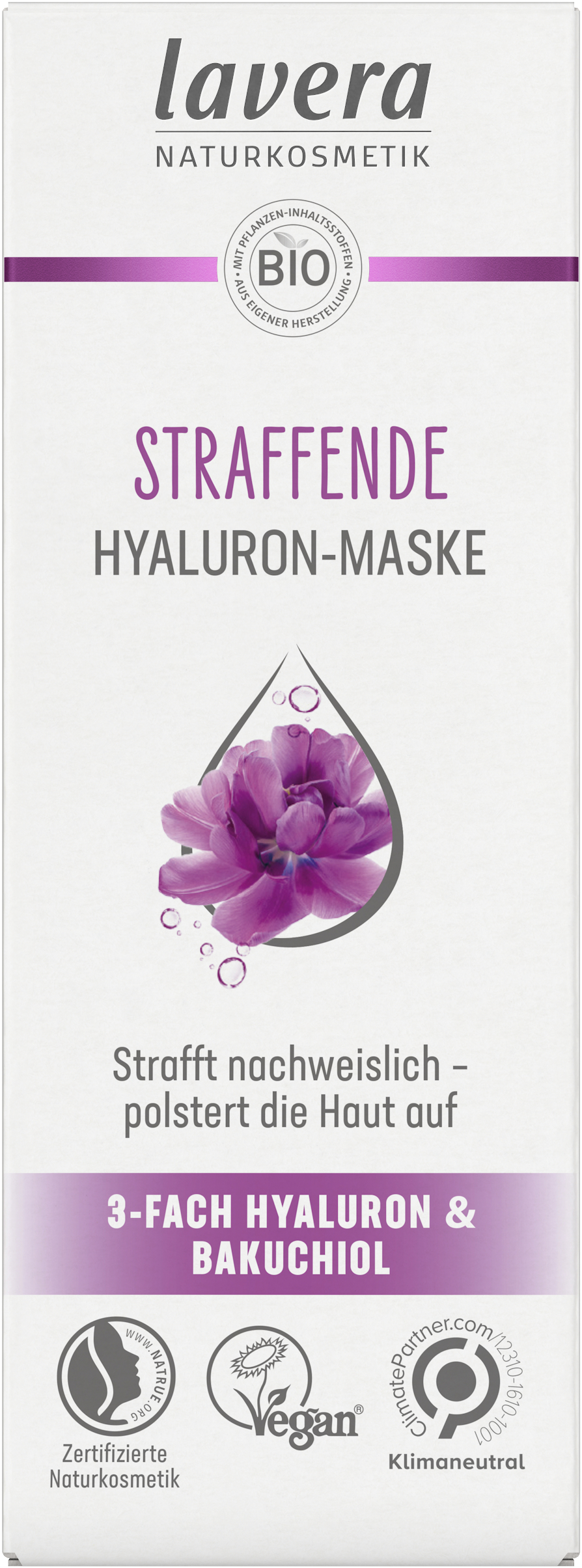 Straffende Hyaluron-Maske