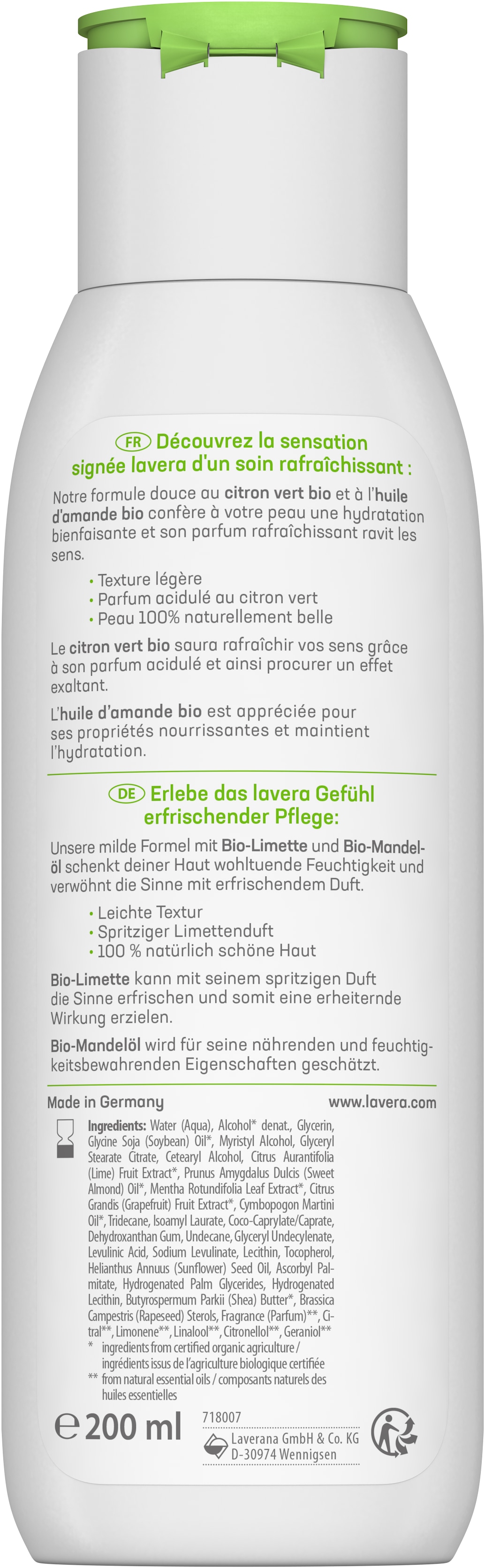 Lait Corps Rafraîchissant (DLUO 01.02.2026)