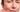 Close-up of a content woman