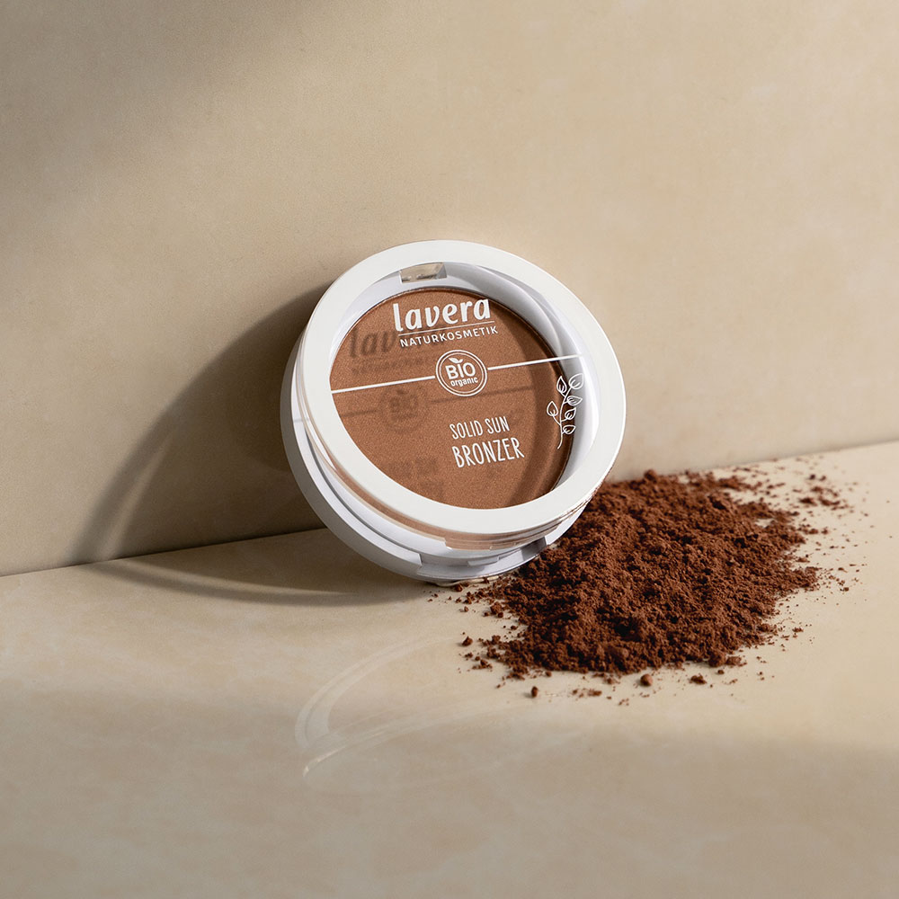 lavera Naturkosmetik Solid Sun Bronzer mit Puderbröseln