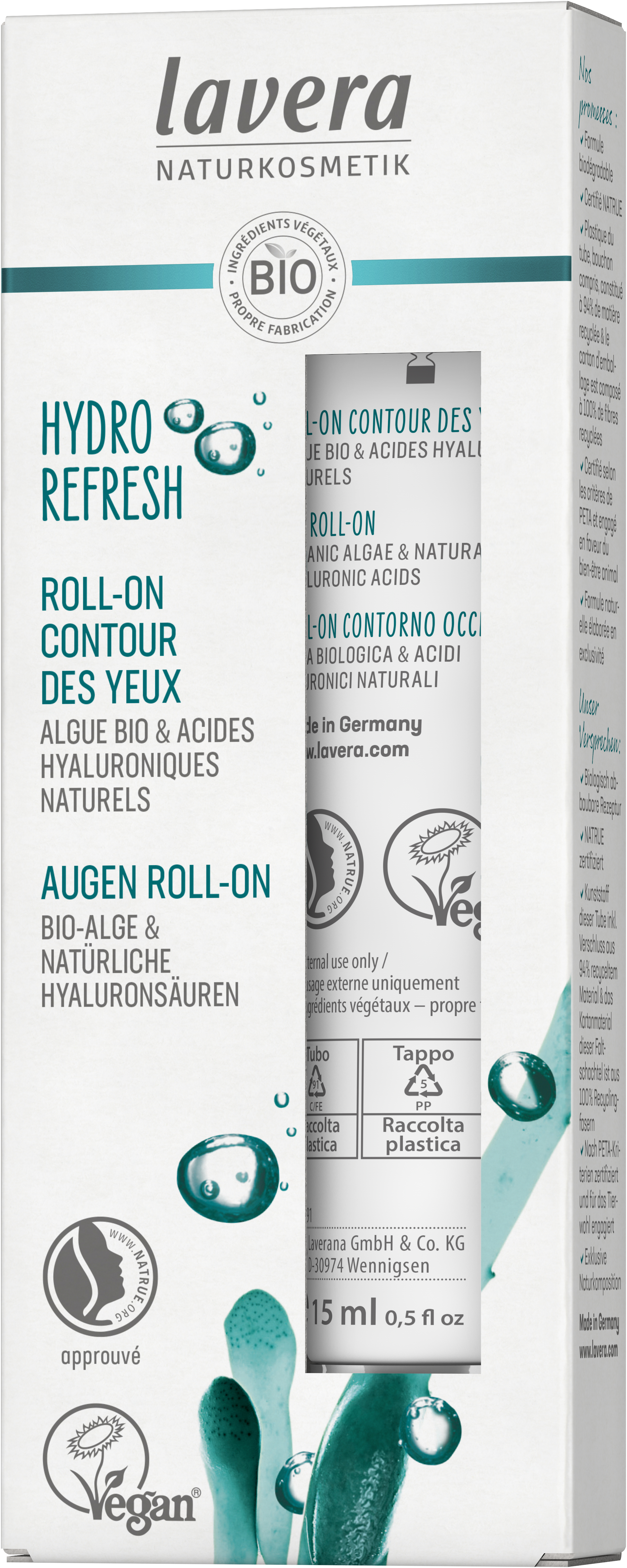 Hydro Refresh Roll-On Contour Des Yeux (DLUO 01.04.2026)