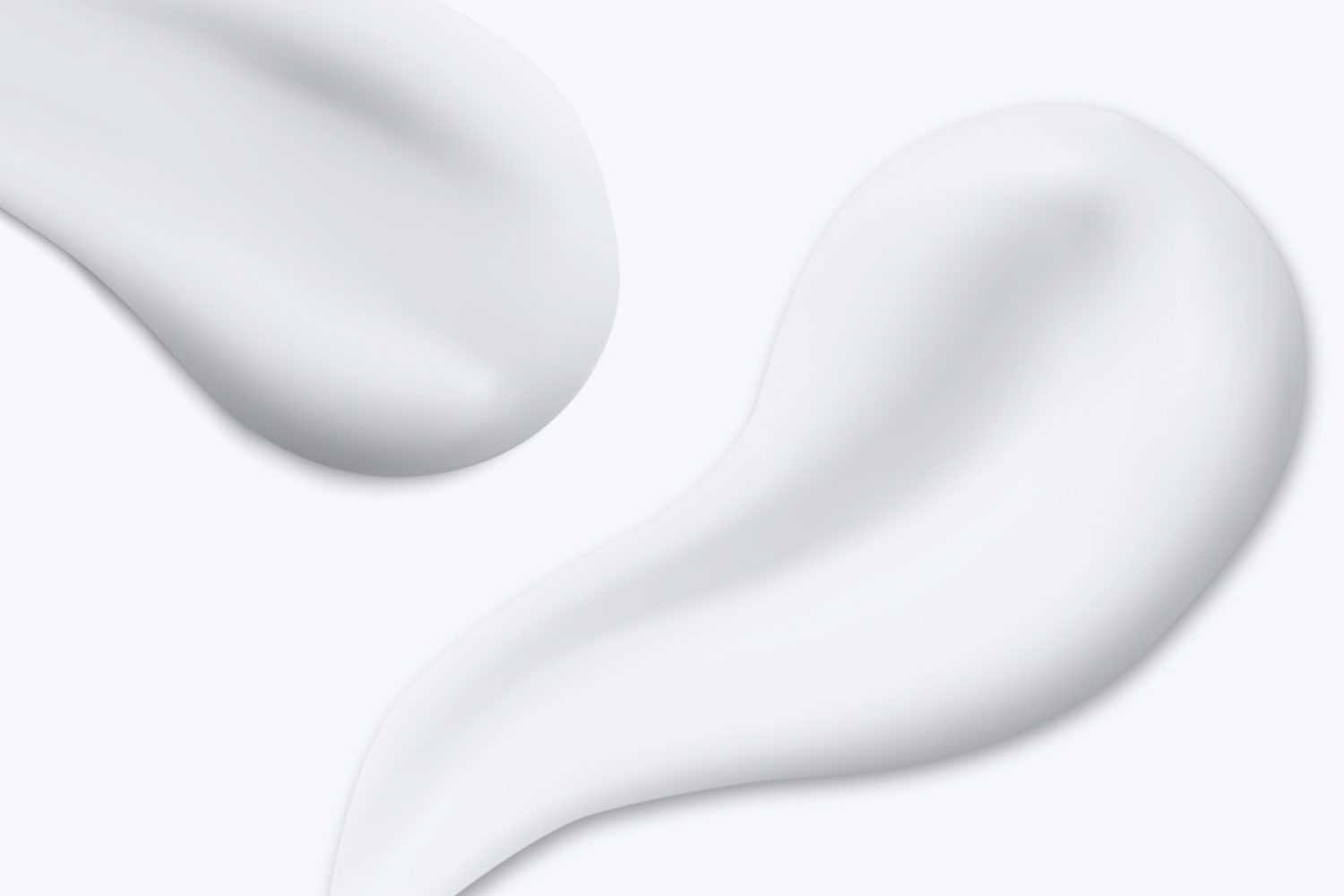 Texture of the basis sensitive cream Texture of the basis sensitive cream