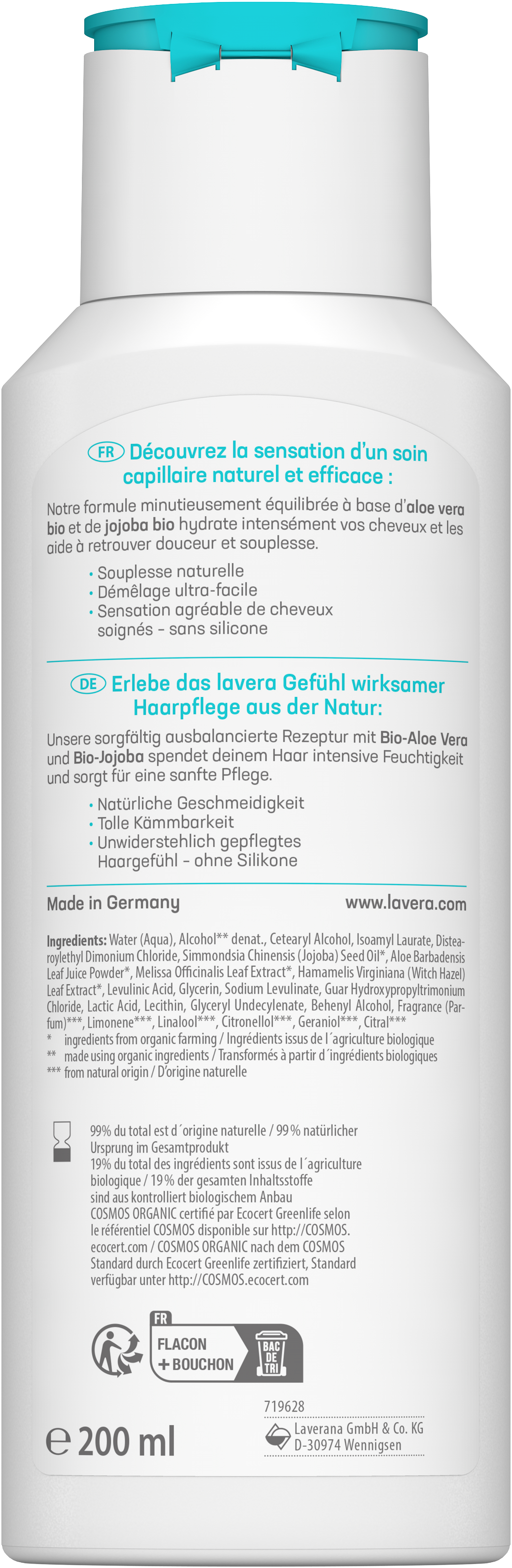 basis sensitive Après-Shampooing Hydratation & Soin