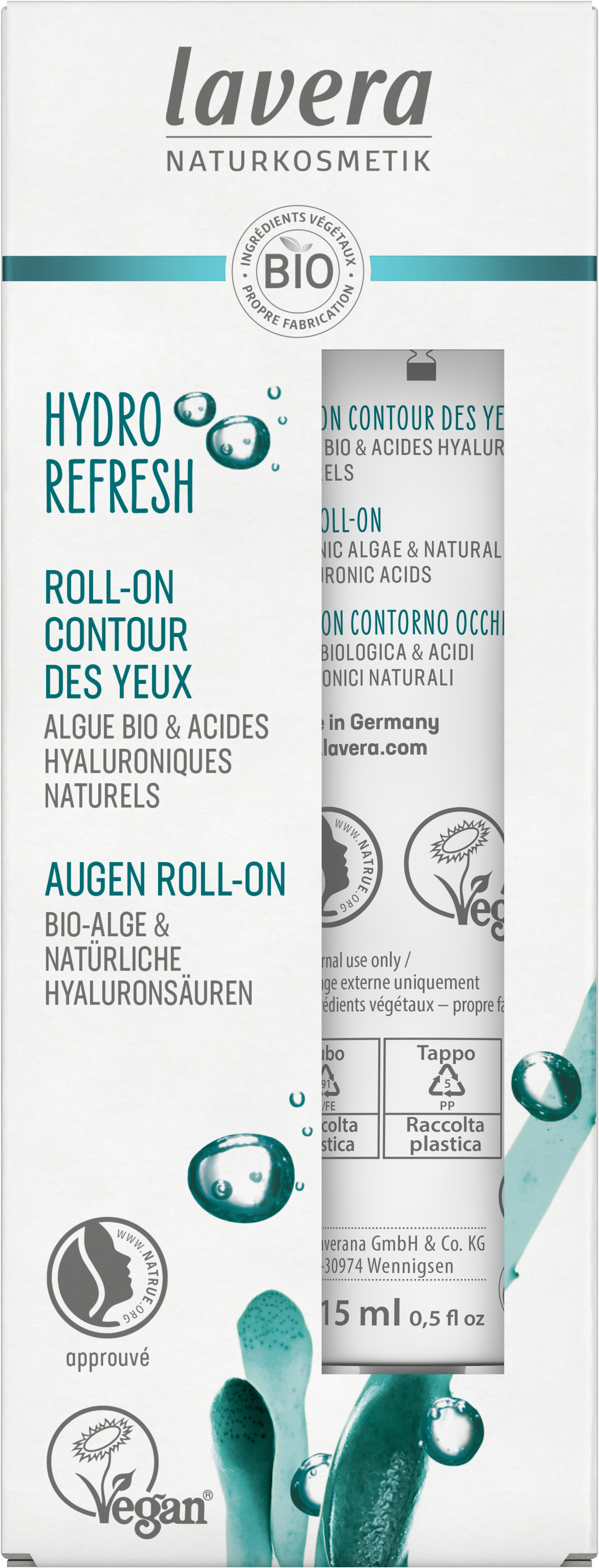 Hydro Refresh Roll-On Contour Des Yeux (DLUO 01.04.2026)