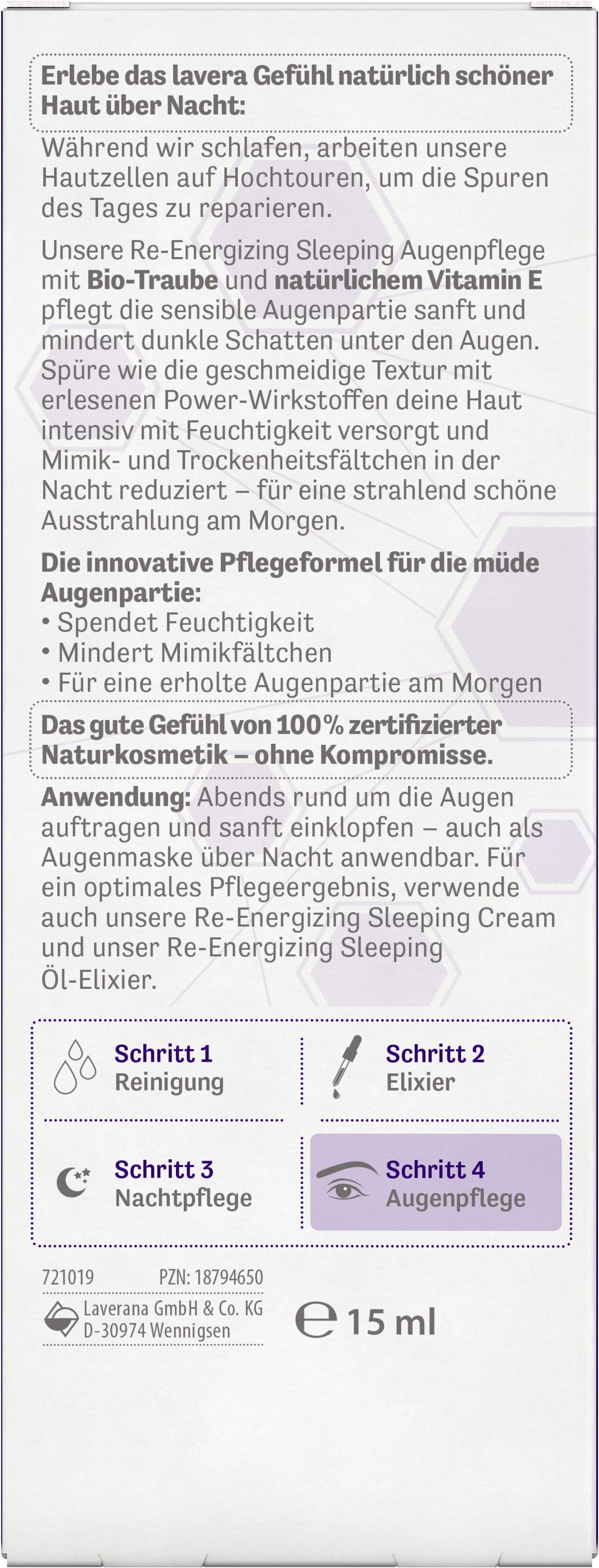 Re-Energizing Sleeping Soin contour des yeux
